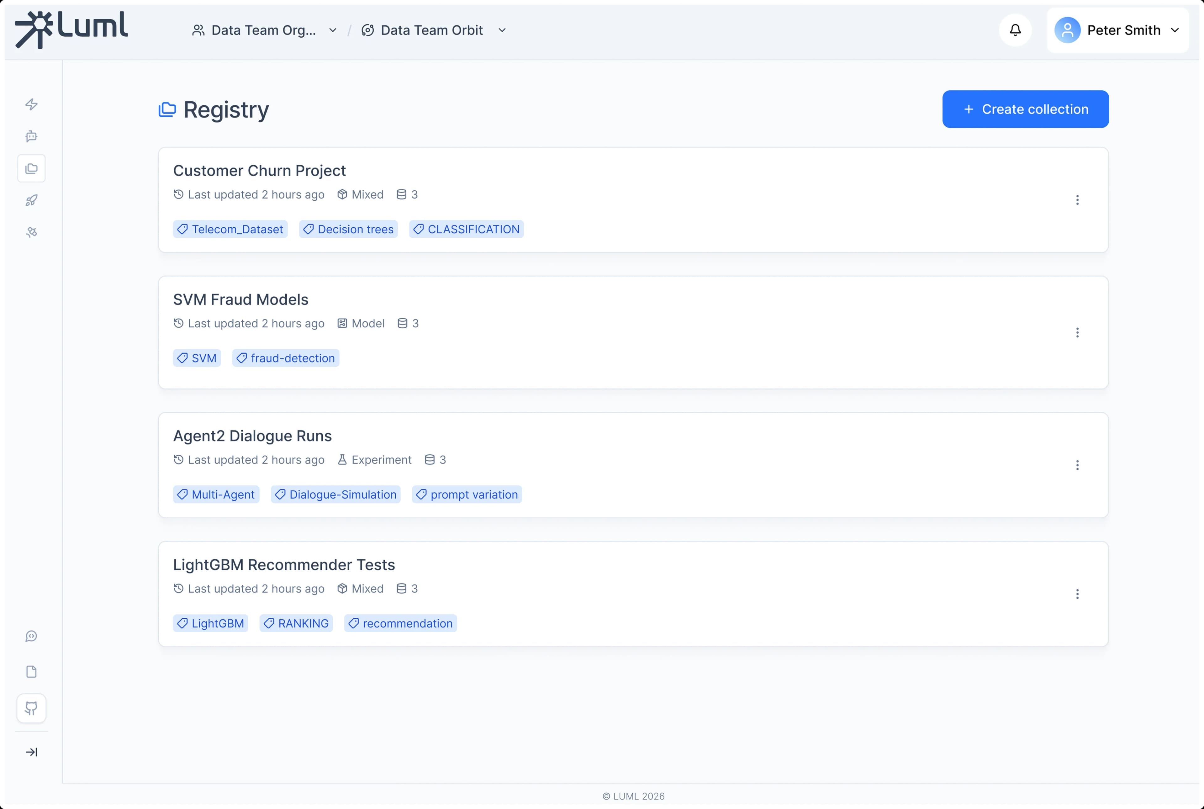 LUML Registry